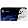 HP 49A Black Original LaserJet Toner Cartridge, Q5949A